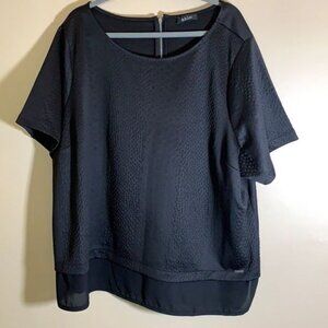 MBLM Black Snakeskin Print T-Shirt